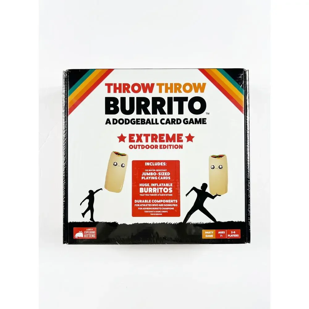 NEW Throw Throw Burrito Game by Exploding Kittens - Picture 2 of 5
